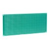 Płytka uniwersalna 10 x 22 cm, jednostronna, raster 2,54 mm, zielona, PU24