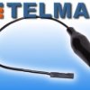 Kabel czarny pin żeński raster 2.54 + krokodylek