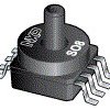 Pressure Sensor, 5V, -7/7kPa, SOP 8, Axial Port