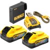 DEWALT DCB094H2-GB DCB094 H2USB-C POWERSTACK™ Starter Kit 18V 2 x 5.0Ah Li-ion