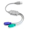 KABEL USB/2*GN PS2 0.7M