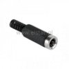 Gniazdo DC 2,5/5,5mm na kabel PCV