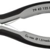 Szczypce Knipex długość 125 mm gr. cięcia: 1.5mm Nie Stal chromowana z łożyskami kulkowymi