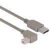 Kabel USB Złącze A USB Złącze B USB dł. 300mm Przewód USB USB 2.0