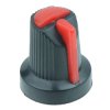 Red Line 6mm Pointer Knob