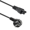 Qoltec Kabel zasilający IEC C5/SCHUKO koniczynka 3x0.75mm² 1.2m