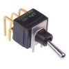 SW246CD-13 APEM On-On Washable PCB Miniature Toggle Switch DPDT 0.4A 20V