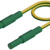 Przewód pomiarowy Hirschmann Test & Measurement MLS GG 200/2,5 ge/gn, żółty, zielony