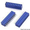 76342-310 Socket 2 x 10 Pin THT BERG