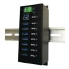 Hub USB USB 3.0 EX-1187HMVS USB 7 Adapter USB A, USB B, Exsys