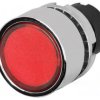 Przełącznik przyciskany 22mm Poz.stab 2 czerwony IP65 płaski 46-2234.31E0.000