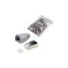 LogiLink MP0023 RJ45 Plug Unshielded CAT 6 8P8C Grey 100 pieces