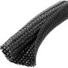 Quadrios 23CA171 Wąż zbrojony czarny poliester 32 do 33 mm Produkty w metrach bieżących