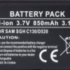 850 mAh, Li-Ion for SAMSUNG C3520