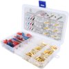 Flat receptacles assortment, 260 pieces, 1809C018