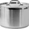 GARNEK WYSOKI Z POKRYWKĄ ZE STALI NIERDZEWNEJ 28X28 11.1L