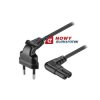 Kabel zasil. sieciowy 1,5m kąt.B SN15kab:CEE7/16wt:IECC7