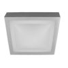 Plafoniera TOFIR PHS 2X20W E27 IP44 32X32 PC+AL C30-PHS220
