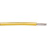Przewód jednożyłowy linkowy 0,14 mm² Żółty Alpha Wire PTFE 26 AWG 600 V dł. 30m 7/0,16 mm +200°C MIL-W-16878/4, NEMA