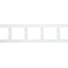 VALENA Ramka pięciokrotna pozioma/pionowa biała 774455
