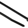 Cable tie, PA, (L x W) 100 x 2.5 mm, bundle-Ø 22 mm, black, -40 to 85 °C, 138-01980