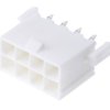 Wtyk PCB 8-pinowe raster: 4.2mm 2-rzędowe Molex Przewlekany 9.0A 600.0 V.