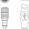 Leuze Electronic 50111227 Kabel połączeniowy 1 szt.