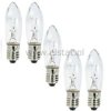 Żarówka 34V 3W choinkowa / świecznik ( 5szt)