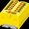 1046966 PTFIX distributor block, 4/12x1.5, yellow