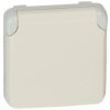 PLEXO IP55 Gniazdo pojedyncze z uziemieniem schuko białe/ ecru 069640 LEGRAND