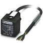 Złącze zaworowe z integralnym kablem 1438639 czarny SAC-5P- 5,0-PVC/AD-2L 1438639 Phoenix Contact Zawartość: 1 szt.