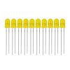 Dioda LED 5mm żółta dyfuzyjna 20mA - 10 szt