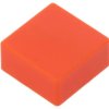Klawisz kwadratowy 5,5x5,5mm pomarańczowy B321320