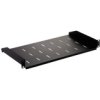 Półka Stała Do Szafy Rack 19 Cali 1U 300Mm Czarna