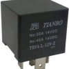 Tianbo Electronics TRV4 L-12V-Z Przekaźnik samochodowy 12 V/DC 1 zestyk przełączny