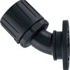 Złącze śrubowe do węża HellermannTyton HG16-45FL-PA66-BK 166-23600, 45°, 1 szt.