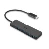 i-tec C31HUB404 USB-Hub 4 porty USB-A USB 3.0 5 GBit/s z wtyczką USB-C czarny C31HUB404