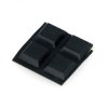 Nóżki samoprzylepne kwadratowe niskie 12x12mm - 4szt.