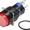 TRU COMPONENTS TC-9219044 Przycisk podświetlany , 16 mm, 250 V/AC, 3 A, 1 szt.