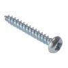 ForgeFix RH16ZP General Purpose PZ Screw Round Head TT ZP 1 x 6 Box 200