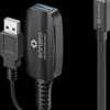 S-XU3020-100 USB 3.0, extension cable, USB-C > USB-A, 10 m