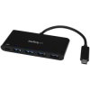 StarTech.com HB30C4AFPD 4 Port USB C Hub with 4 USB Type-A Ports (USB 3.0 Super