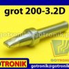 Grot 200-3.2D - płaski dłuto 3,2mm