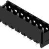 Pin header, 7 pole, pitch 5.08 mm, straight, black, 1149570000
