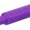 4 mm socket, crimp connection, 1.0 mm², mounting Ø 9.6 mm, CAT II/CAT III, purple, 66.2053-26
