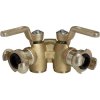 Double plug valve, L 177.2 mm, 10 bar, for jacks, 107894