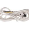 Przewód Przyłączeniowy H05vv-F 3X1 2M Biały S14312