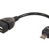 Przewód USB OTG - micro USB Maclean MCTV-696 MCTV-696