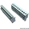 MVSTBR2.5-10-ST-5.08GY 1764099 Terminal Block 10 Pin 4 Screws Gray PLUG PHOENIX