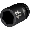 Draper 08513 HI-TORQ® Deep Impact Socket, 1 Sq. Dr., 42mm